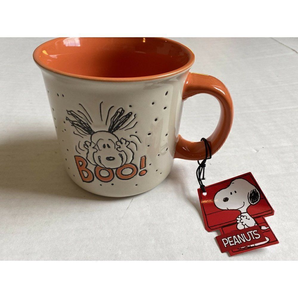 Peanuts Snoopy Mug Coffee Soup Cup 2020 Halloween